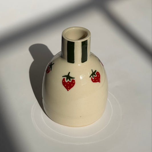 strawberry vase no.1
