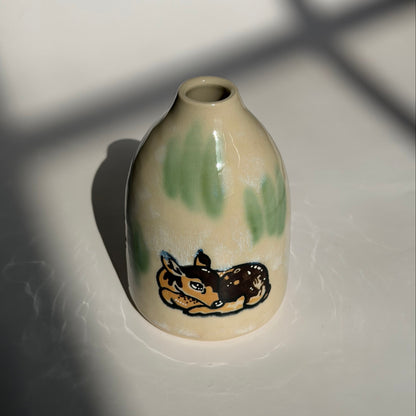 sleeping fawn vase no.1
