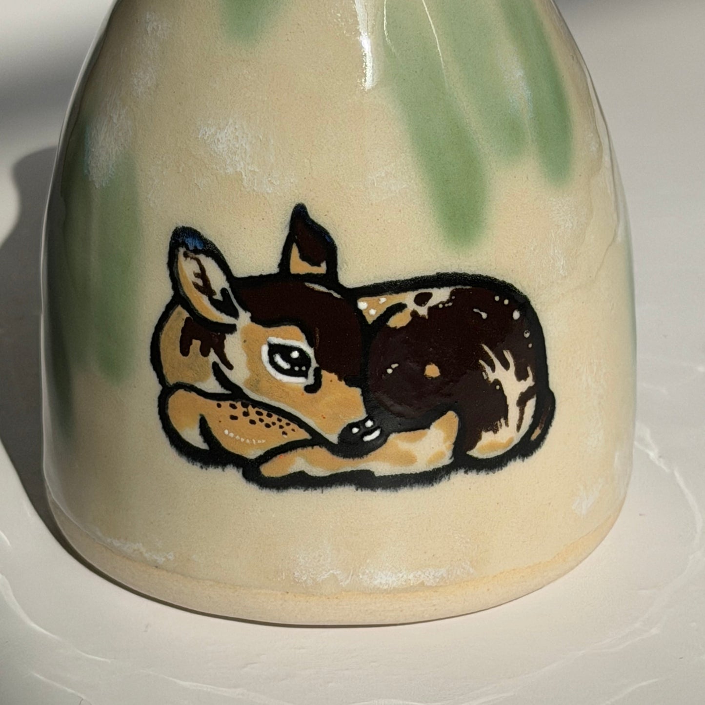 sleeping fawn vase no.1