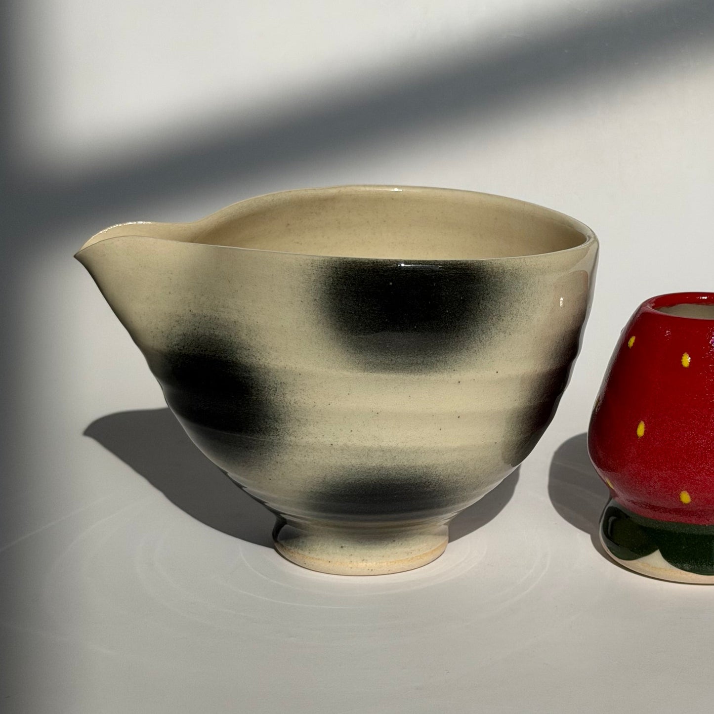 polka dot matcha bowl ver.1