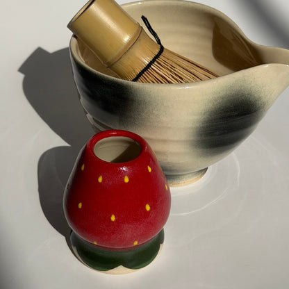 strawberry whisk stand