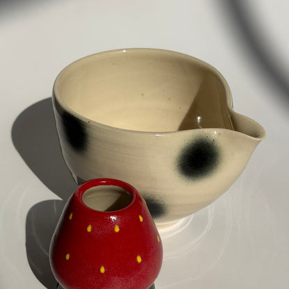 polka dot matcha bowl ver.2 *NOTE*