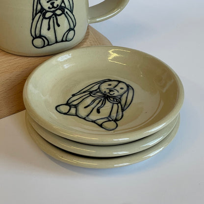 bunny trinket dish