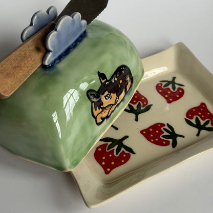 sleeping fawn butter dish ver.1 *NOTE*
