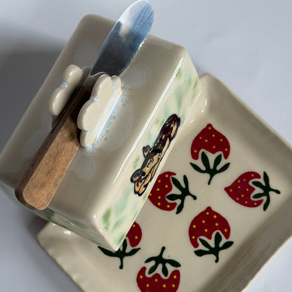 sleeping fawn butter dish ver.2 *NOTE*