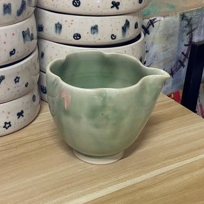 green leaf matcha bowl