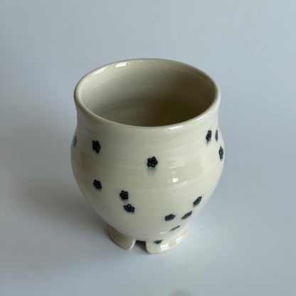 small black flowers cup no.2