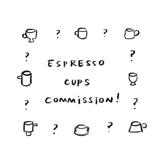 espresso cup commission for ethan!